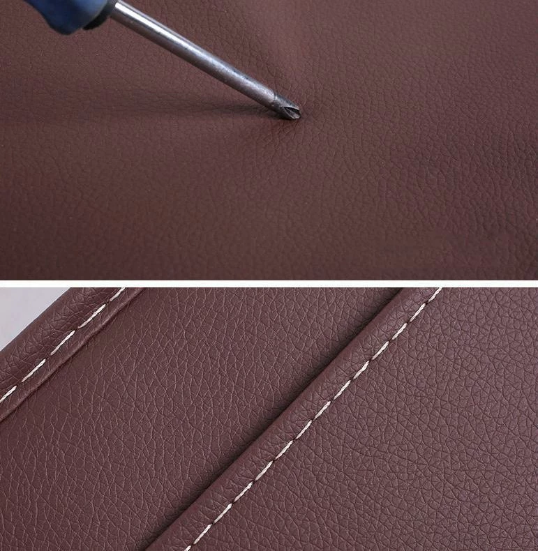 Organizator për ulëse makine NoName me tavolinë mini, eko-lëkurë, mbajtëse tableti, bezhë, 1 copë