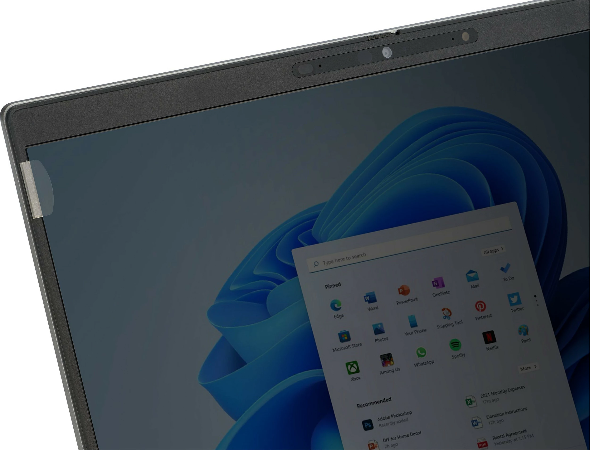 Filter privatësie Kensington, 15.6 inç, 16:9, anti-blue, anti-glare, i zi