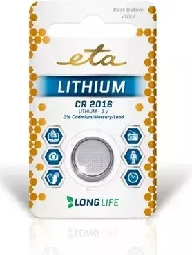 Bateri Eta Lithium CR2016