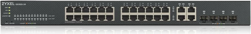 Switch Zyxel GS1920-24V2, Managed, Gigabit Ethernet (10/100/1000), Rack mounting