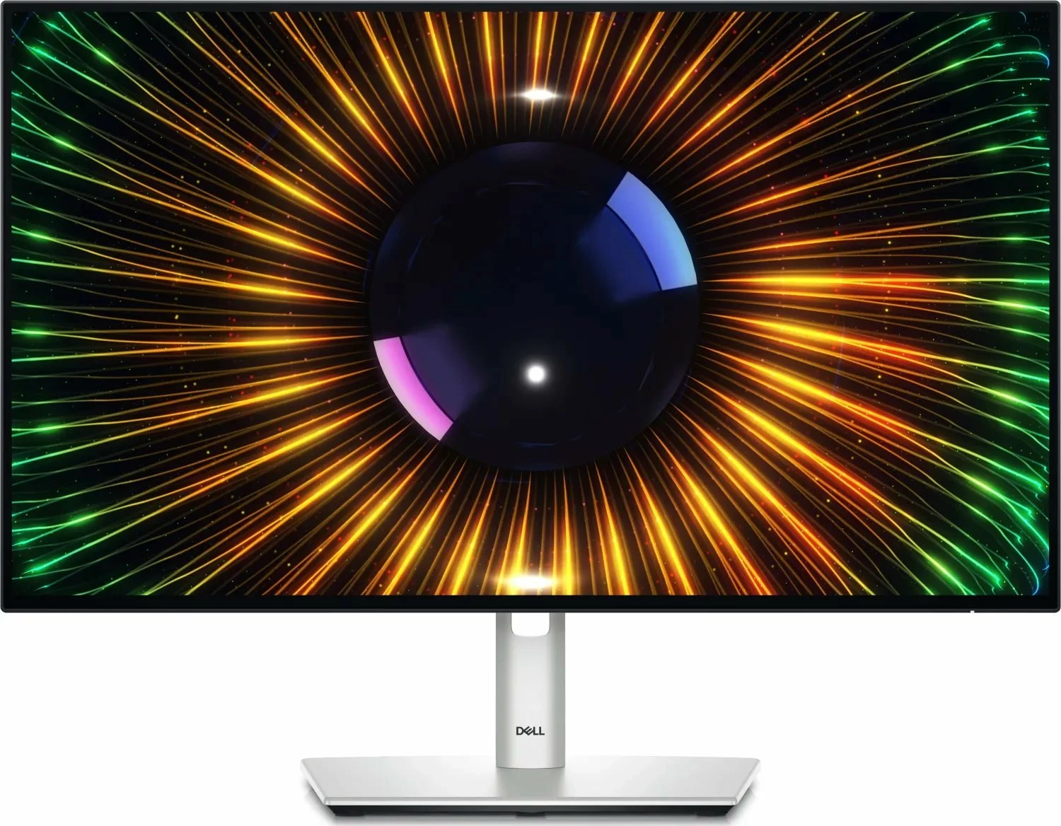 Monitor Dell UltraSharp U2424H (210-BKTZ) 23.8\" Full HD 120Hz USB-C HUB i rregullueshëm në lartësi, zi/argjend