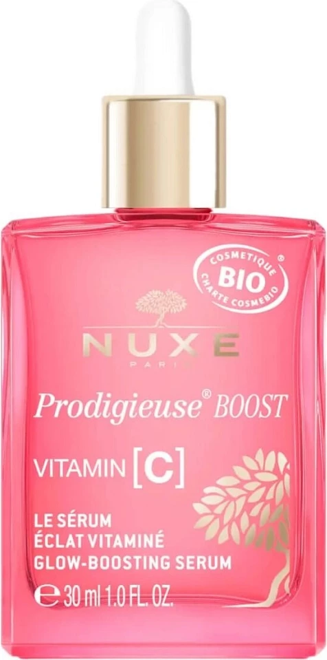 Serum për fytyrë Nuxe Prodigieuse Boost Brightening me Vitaminë C për femra, 30ml