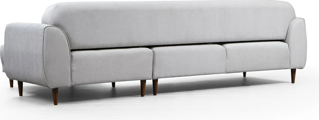 Kënd divan-krevat Atelier del Sofa, kënd i djathtë, bezhë