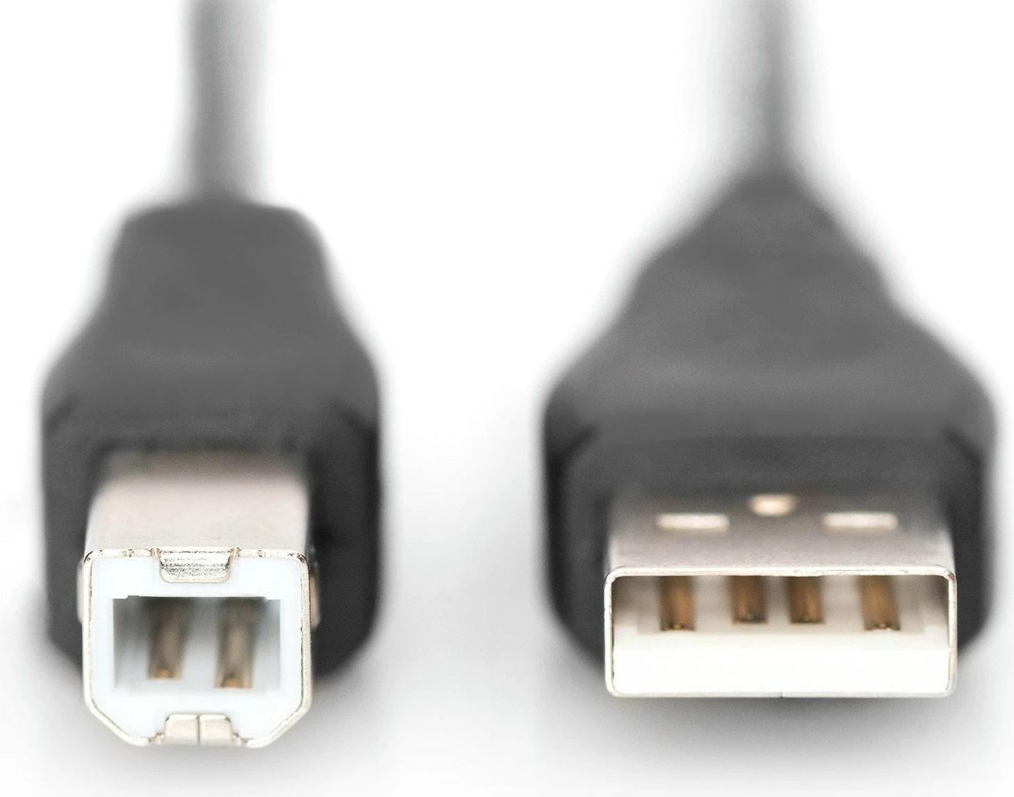 Kabllo USB 2.0 Digitus 1m, USB A në USB B, e zezë