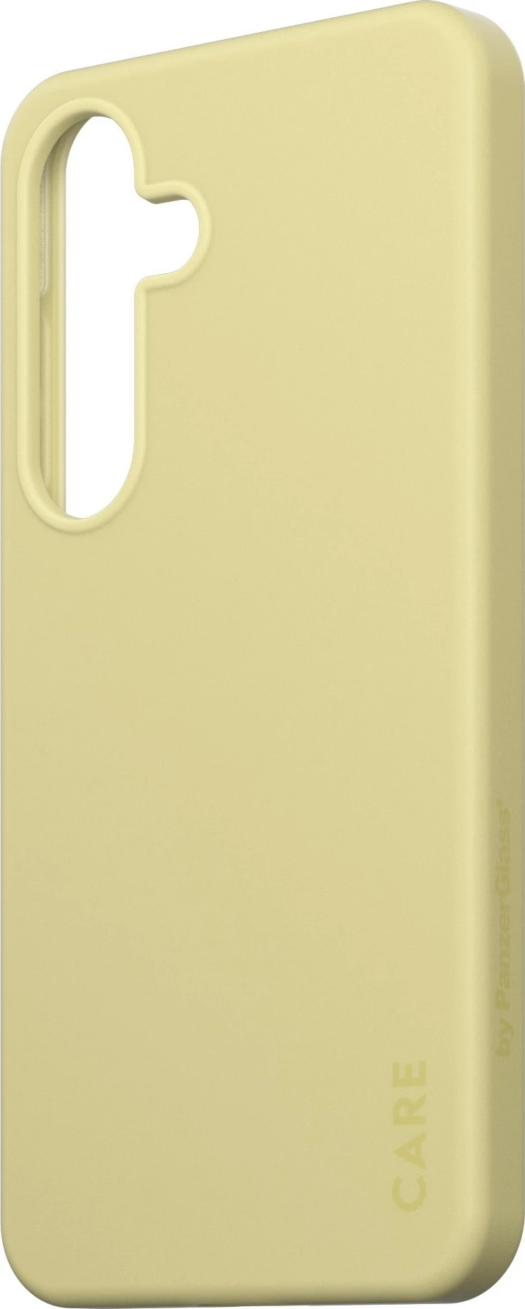 Mbështjellës PanzerGlass CARE Chardonnay për Samsung Galaxy S25, e verdhë