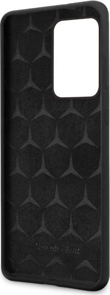 Mbështjellës Mercedes MEHCS69SILSB për Samsung Galaxy S20 Ultra, Silicone Line, i zi