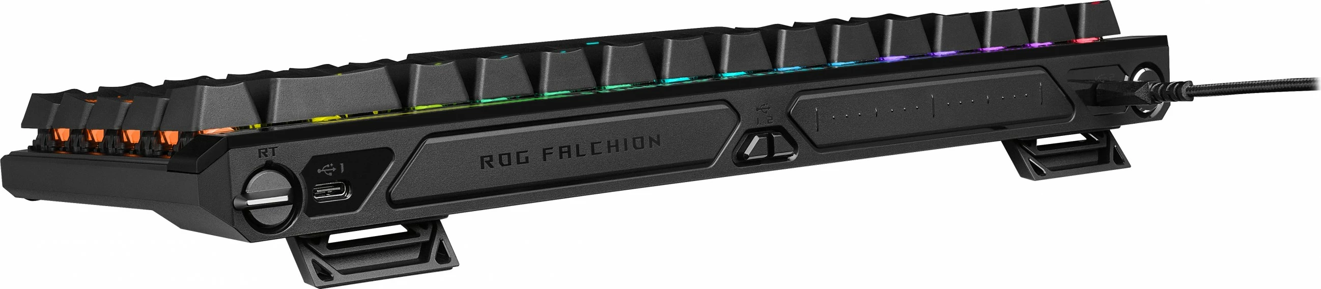Tastierë gaming ASUS ROG Falchion Ace HFX, 65%, ROG HFX Magnetic, RGB LED, USB, e zezë