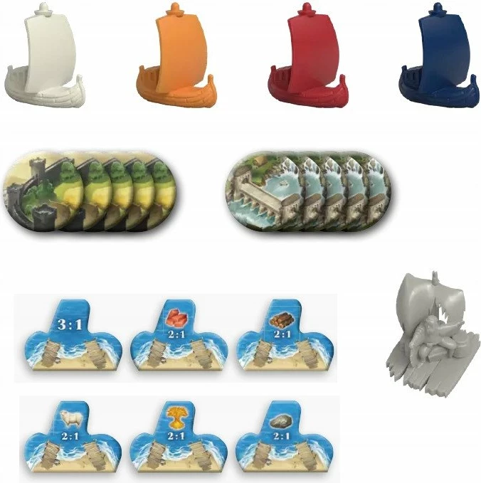 Zgjerim loje tavoline Galakta Catan: Sailors (New Edition), gjuhë polonisht, 3-4 lojtarë