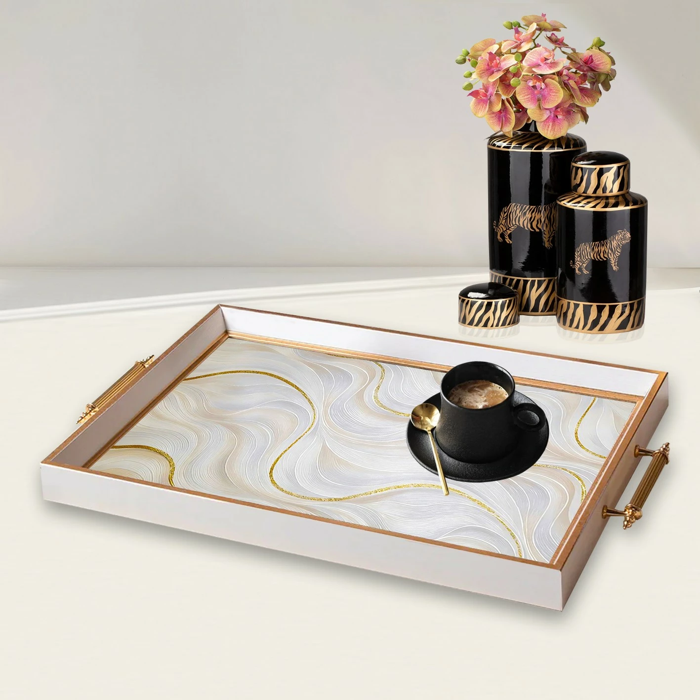 Tabaka qelqi Aberto Design TPB9808, 50 x 29 x 3.5 cm