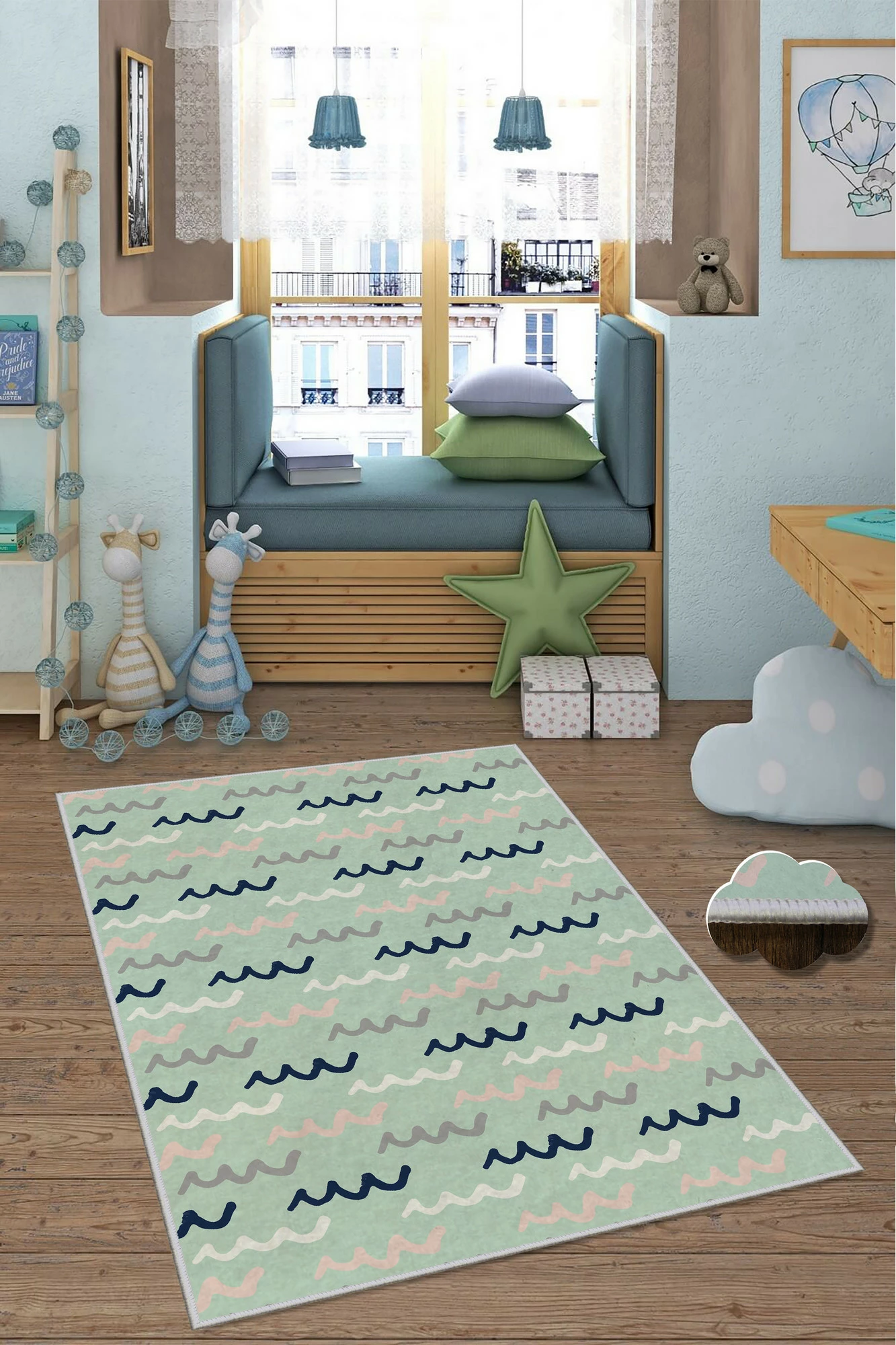 Qilim për korridor, shumëngjyrësh, Conceptum Hypnose, WOOKECE124, 100x200cm