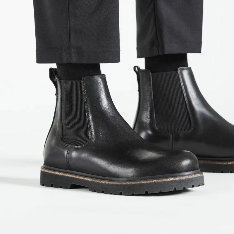 Çizme Chelsea për meshkuj Birkenstock, të zeza [Madhësia: 42]