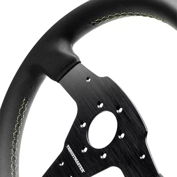 Timon garash Thrustmaster EVO Racing 32R, 32 cm, lëkurë, 25 butona, për PS5/PS4/Xbox/PC, i zi