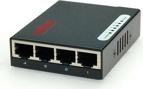 Switch ROLINE Fast Ethernet 5-Port, pocket size, metalik