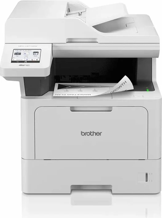 Printer multifunksional Brother MFC-L5710DWRE1, Laser, Monokrom, Wi-Fi, Bardhë