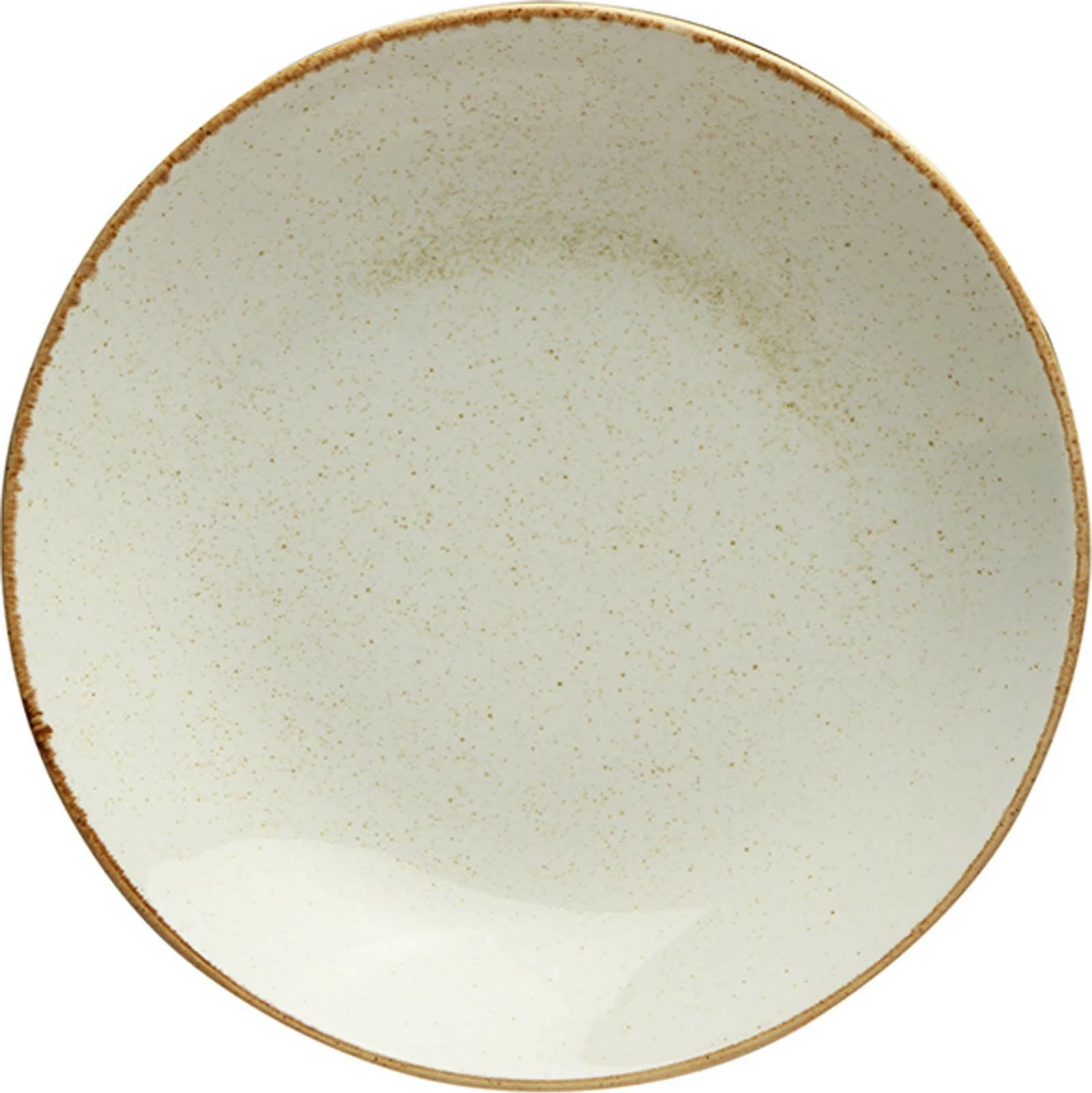 Pjatë coupe Porland Seasons Sand 260 mm, bezh/krem, set 6 copë