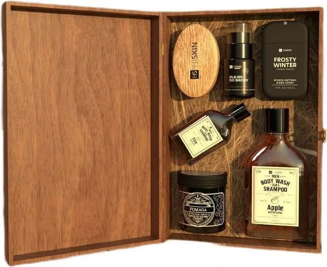 Set për kujdes personal për meshkuj HiSkin Gentleman Classic, 7 produkte