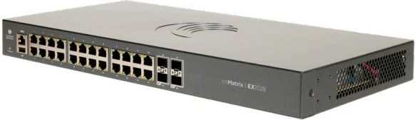 Switch Cambium Networks cnMatrix EX1028, Managed, L2/L3, Gigabit Ethernet, Rack mounting, 1U