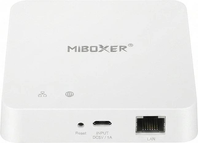 Gateway LED Zigbee 3.0 Miboxer (MiLight), LAN, i bardhë