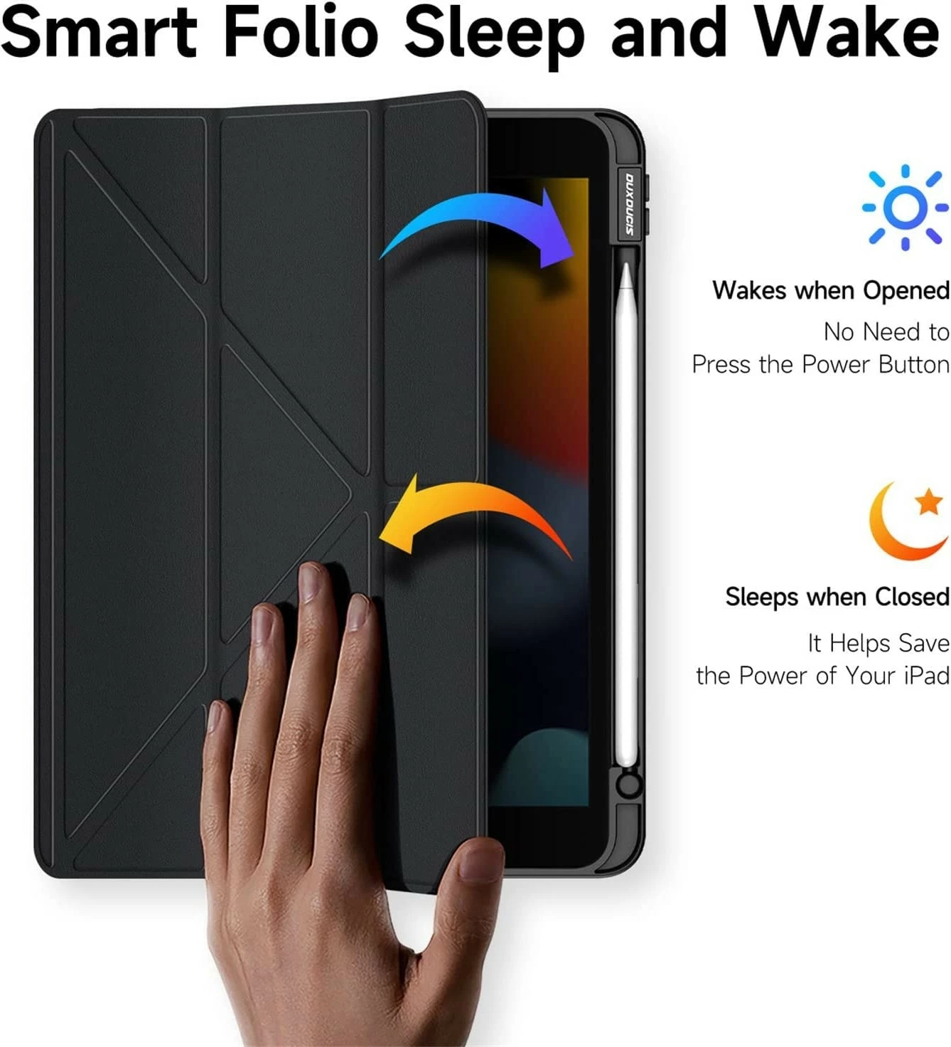 Mbështjellës për tabletë MTK Moveteck, iPad Pro 12.9'' 5th dhe 6th Generation, ngjyrë e hirtë