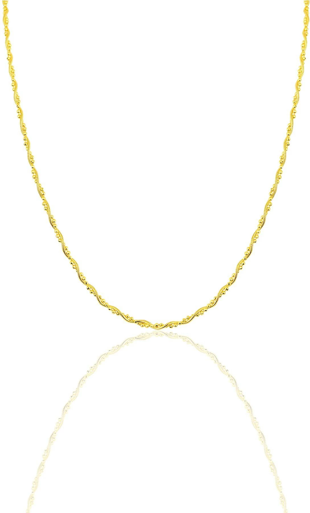 Qafore argjendi ngjyrë ari, Jumeon, SGTL12142, 44cm