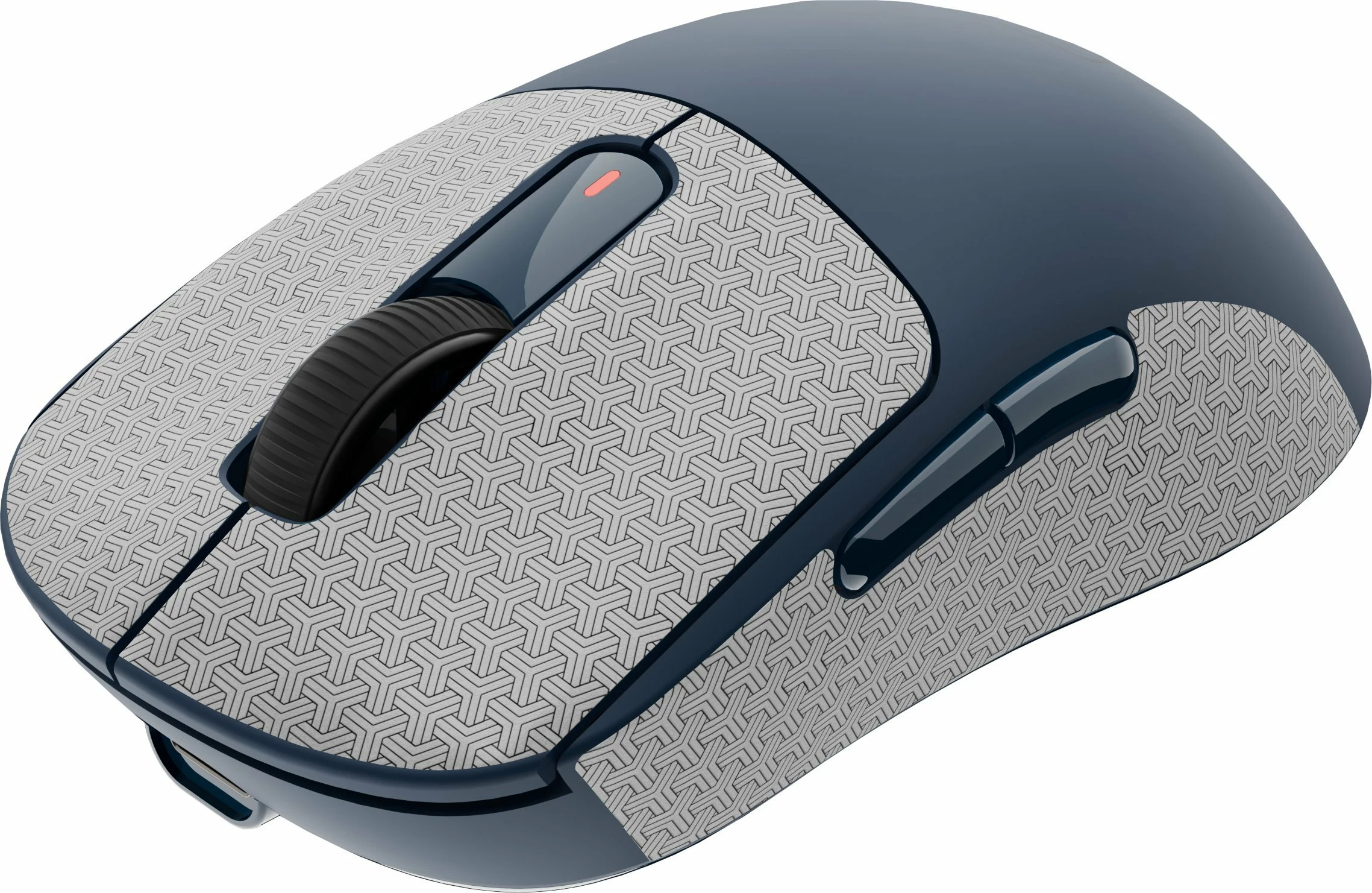 Maus gaming Fury Tanto T4 Wireless NFU-2206, 12000 DPI, tri-mode (2.4GHz/BT/USB), 53 g, navy blue