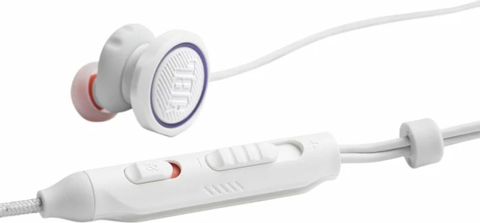 Kufje gaming në vesh (in-ear) me kabllo USB-C JBL Quantum 50C, me mikrofon, të bardha