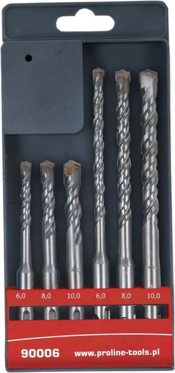 Set svedro SDS Plus Proline 90003 6/8/10 x 110 mm (6 copë)