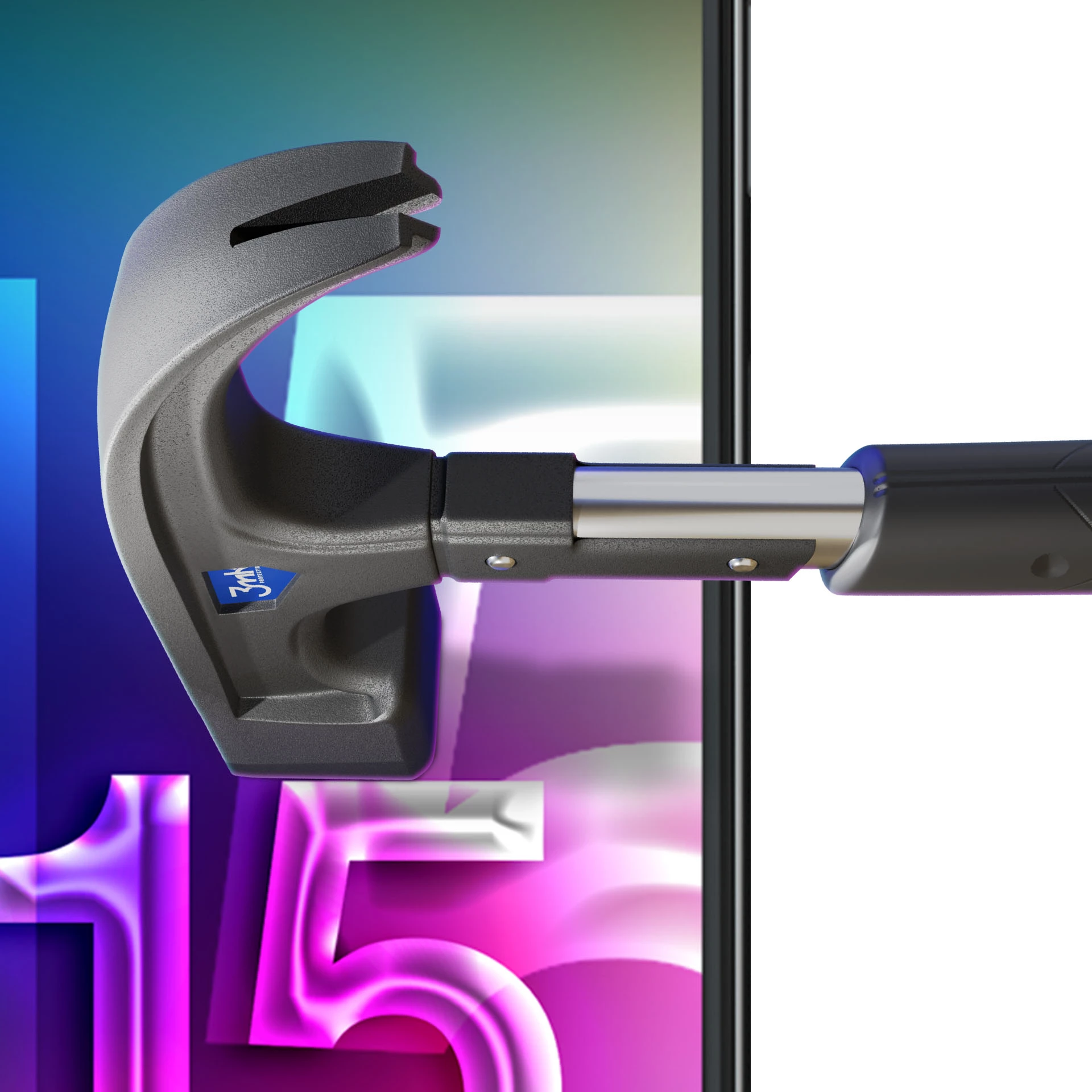 Folje mbrojtëse ekran 3mk SilkyMatt Pro për iPhone 15 Plus, mat