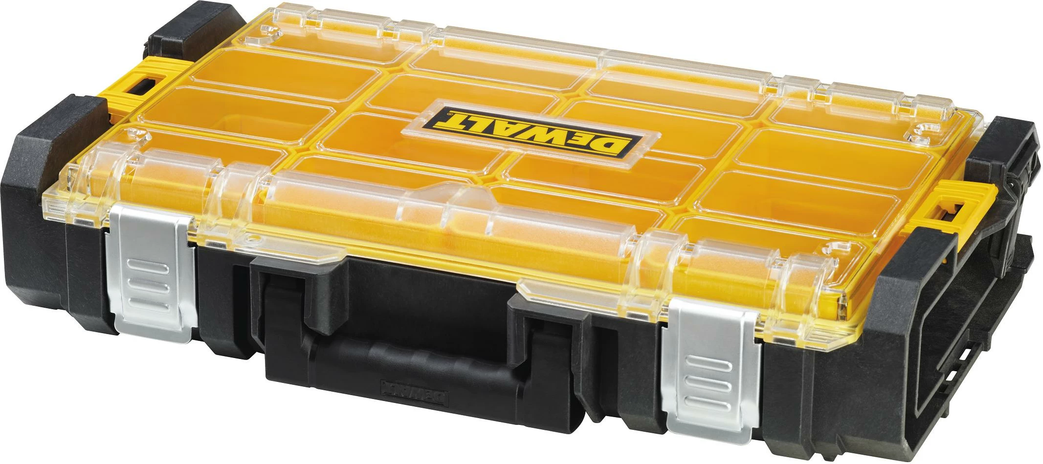 Organizer veglash Dewalt TOUGHSYSTEM DWST83394-1 / DWST1-75522, 9 L, IP65, verdhë/zi