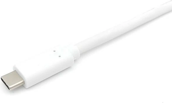 Kabëll USB Equip USB 3.2 Gen 1 Type-C në A, 1m, i bardhë