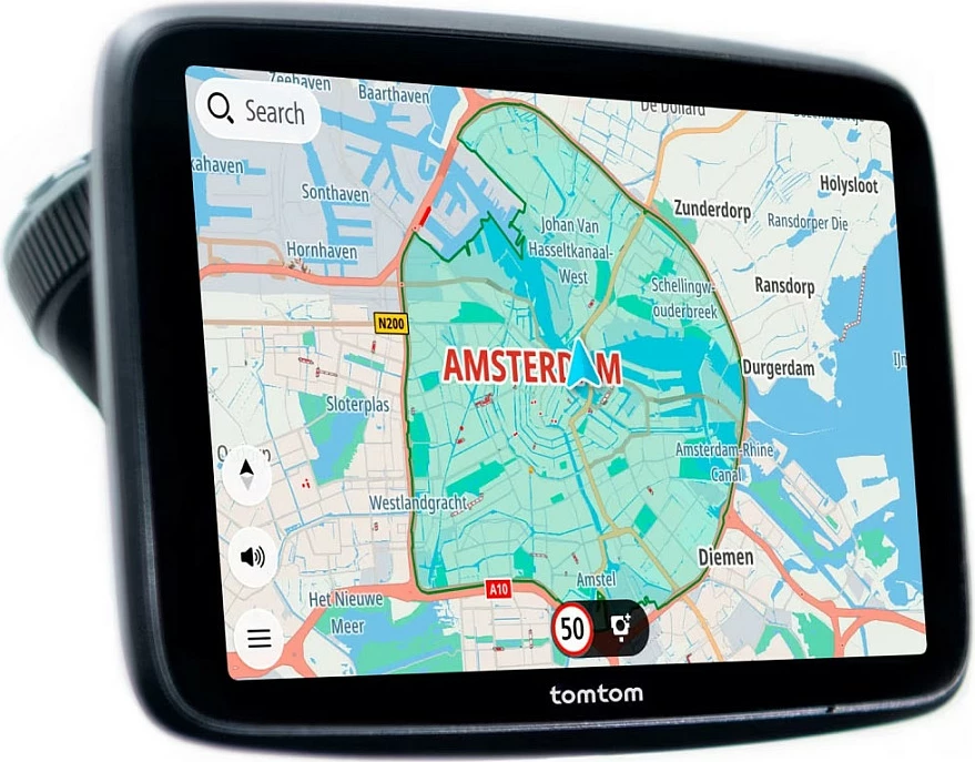 Navigacion GPS TomTom GO Superior 6", 32GB, Wi‑Fi/Bluetooth, Harta Evropë, i zi
