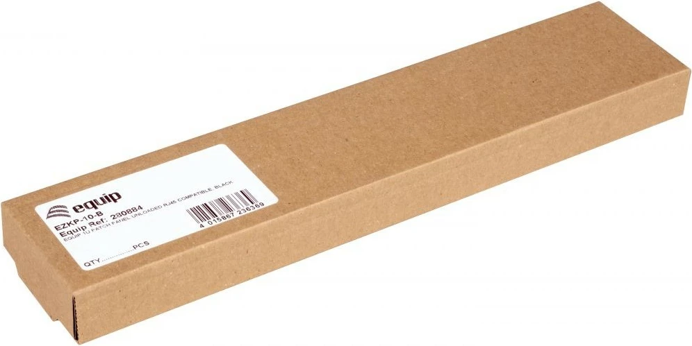 Patchpanel rrjeti EQUIP 10 inch, Keystone, 1U, i zi