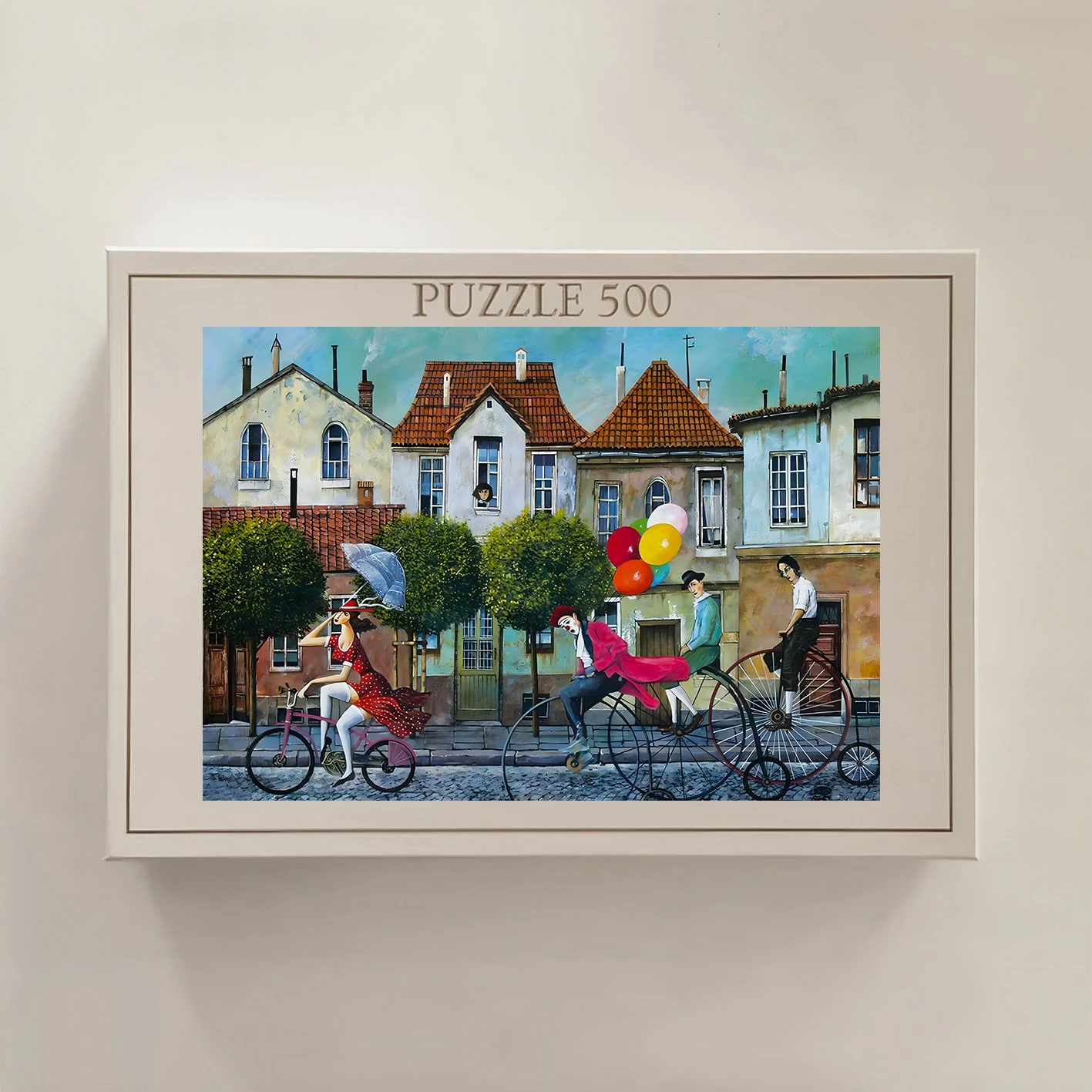 Puzzle 500 copë, shumëngjyrësh, Evila Originals, PZL_043_500