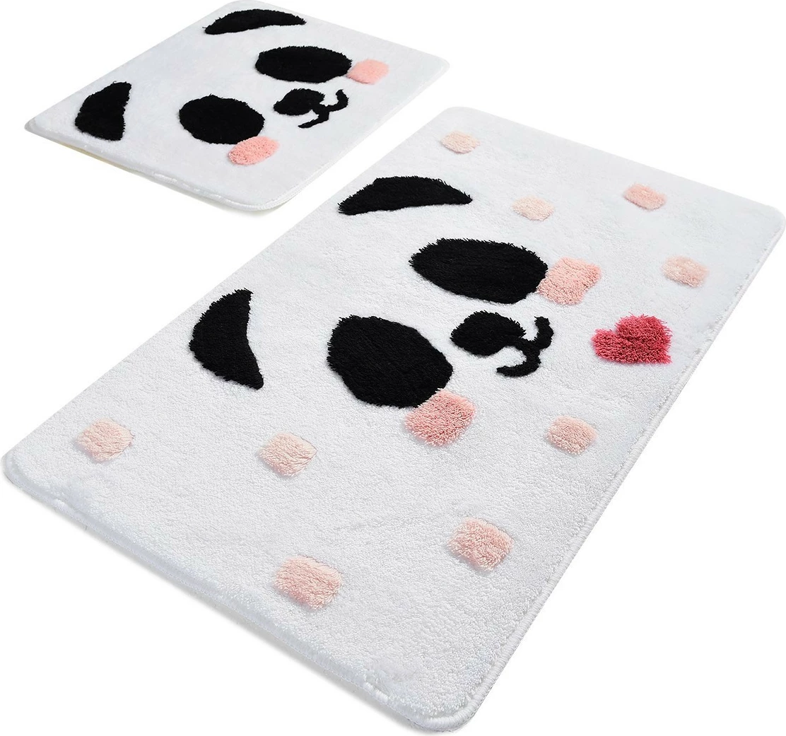 Set tapetë banje akrilik (2 copë), panda, Mijolnir