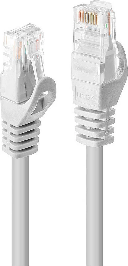Kabllo rrjeti LINDY 48202, Cat6, 1m, RJ-45, e bardhë