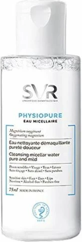 Ujë micelar SVR Physiopure për femra 75ml