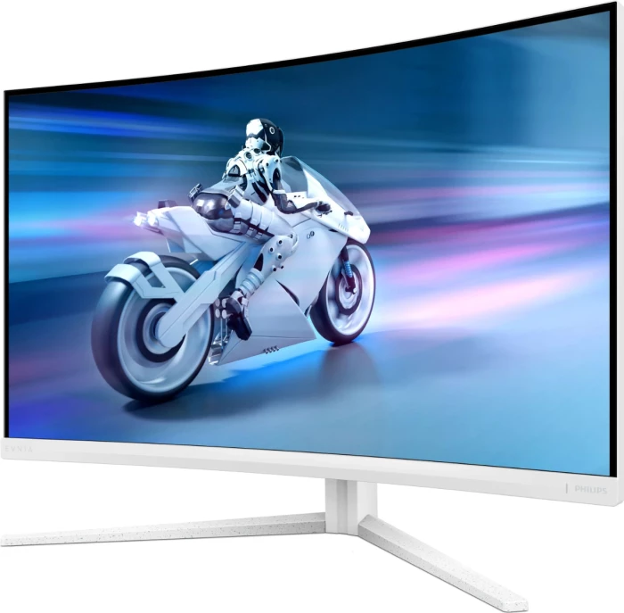 Monitor gaming Philips Evnia 32M2C5501/00 31.5\" Fast VA QHD 180Hz 1ms i lakuar HDR400 RGB, i bardhë