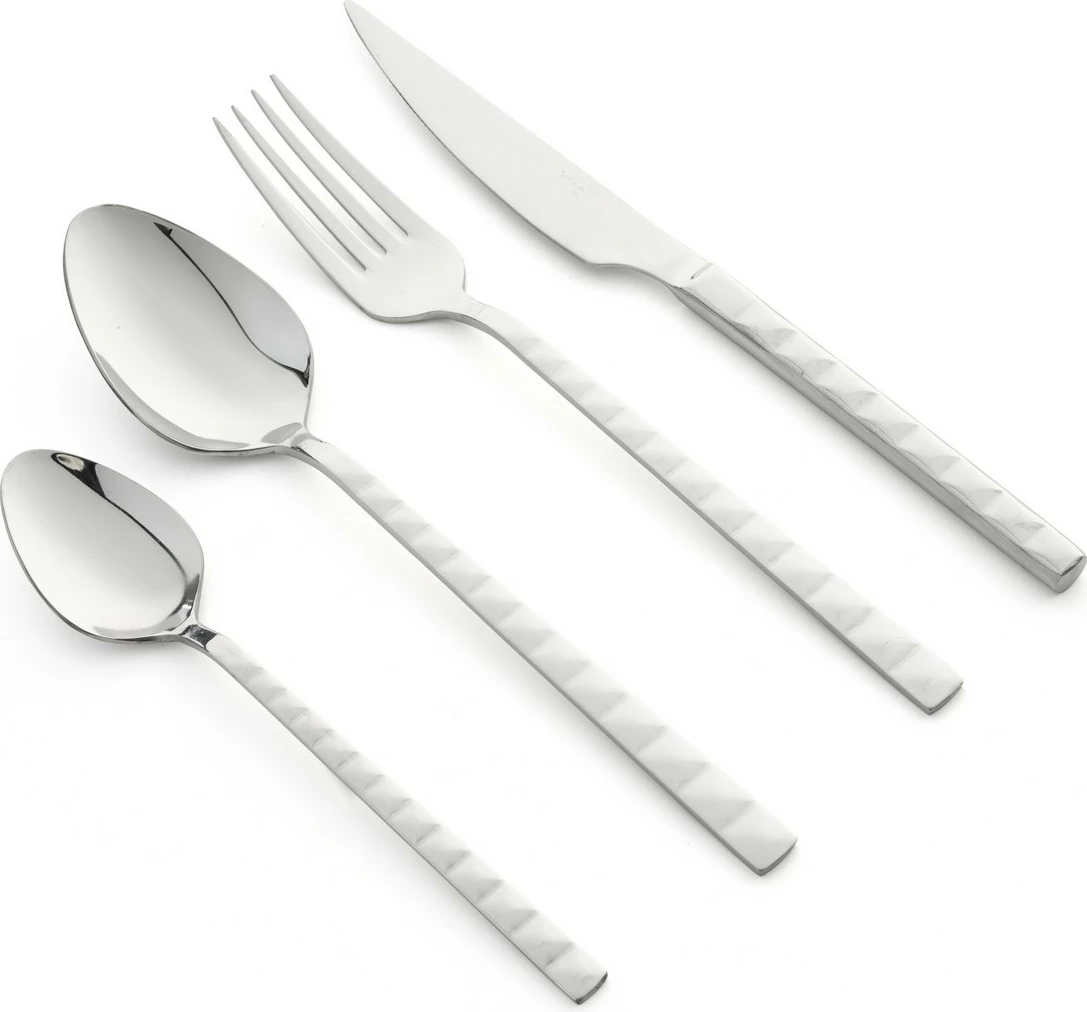 Set lugësh, pirunësh dhe thikash (24 copë), Hermia, d97