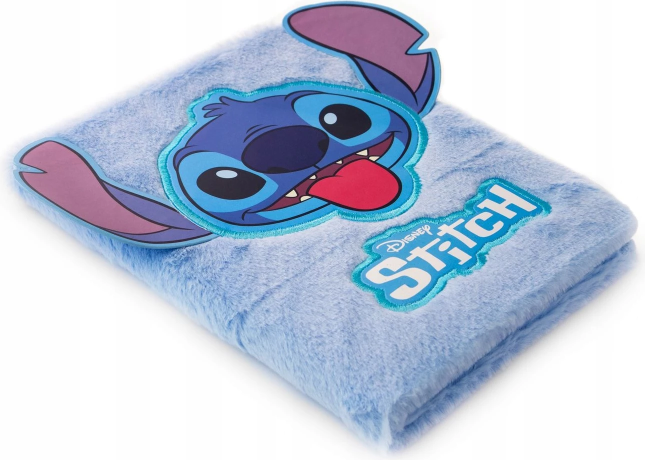 Fletore A5 Pyramid International Lilo & Stitch "You're My Fave", kapak plush, faqe me vija, kaltër e çelët