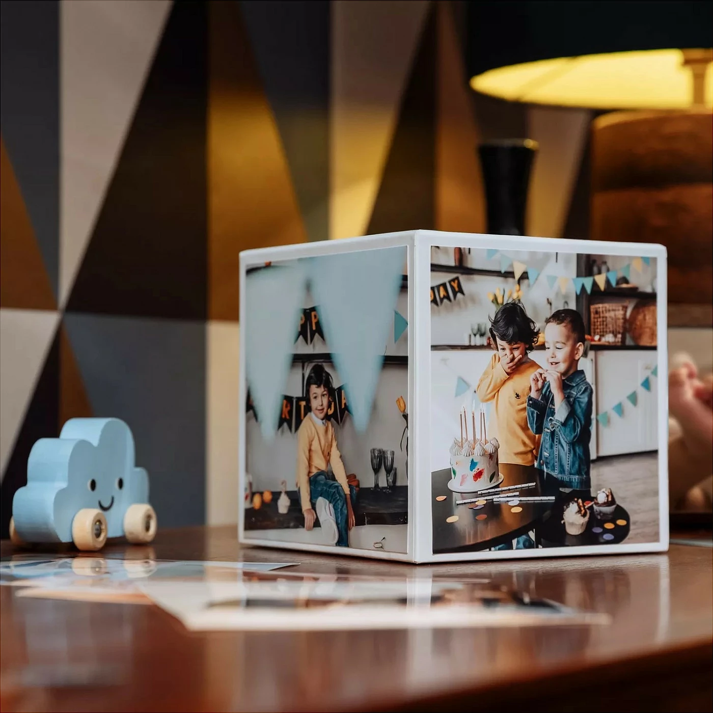 Letër fotografike Canon PP-201 Photo Cube Creative Pack, 13x13 cm, glossy, 40 fletë, e gjelbër