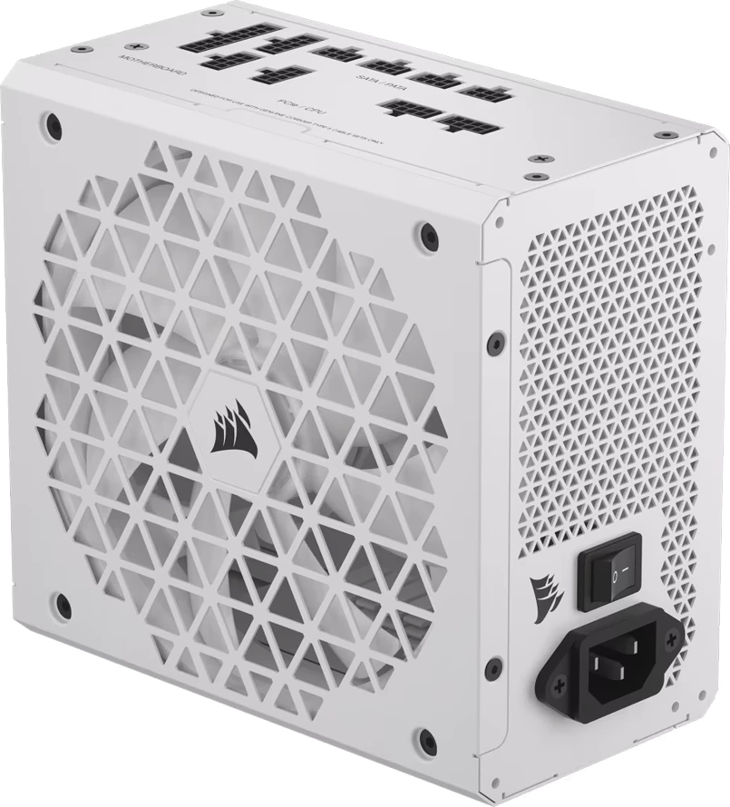 Power supply CORSAIR RM750x Shift White 750W 80 Plus Gold fully modular ATX PCIe 5.0 12VHPWR, e bardhë