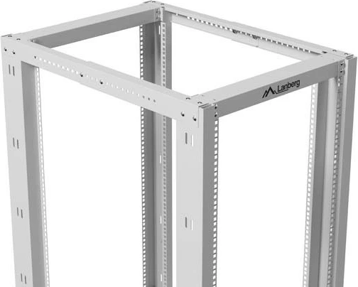 Raft i hapur serverik, Lanberg OR01-6022-S, 19" 22U 600x1000, kapacitet 600 kg, gri