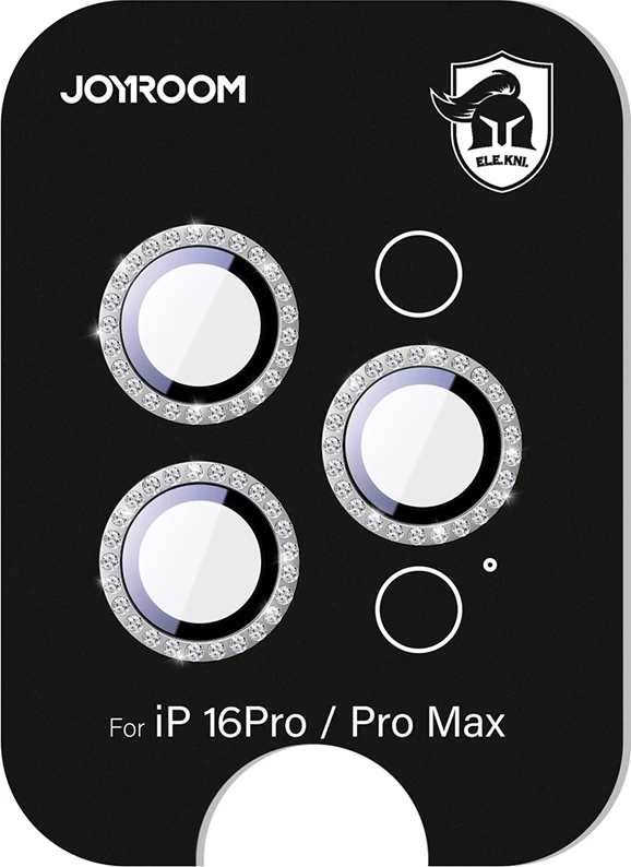 Xham mbrojtës për kamera Joyroom JR-MSJ0309 për iPhone 16 Pro/16 Pro Max, titanium