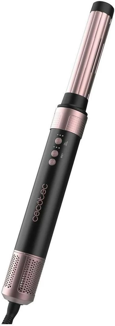 Tharëse flokësh Cecotec Bamba CeramicCare 12in1 AirGlam, 1400W, e zezë