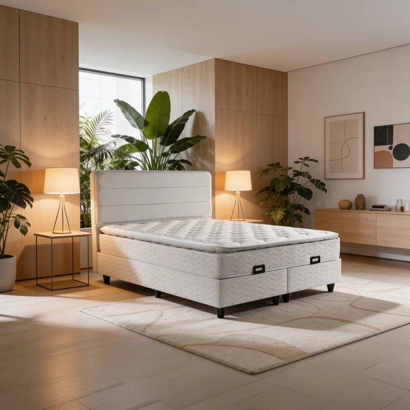 Krevat dopio Linteda me hapësirë për depo, kadife gri, 160x200cm