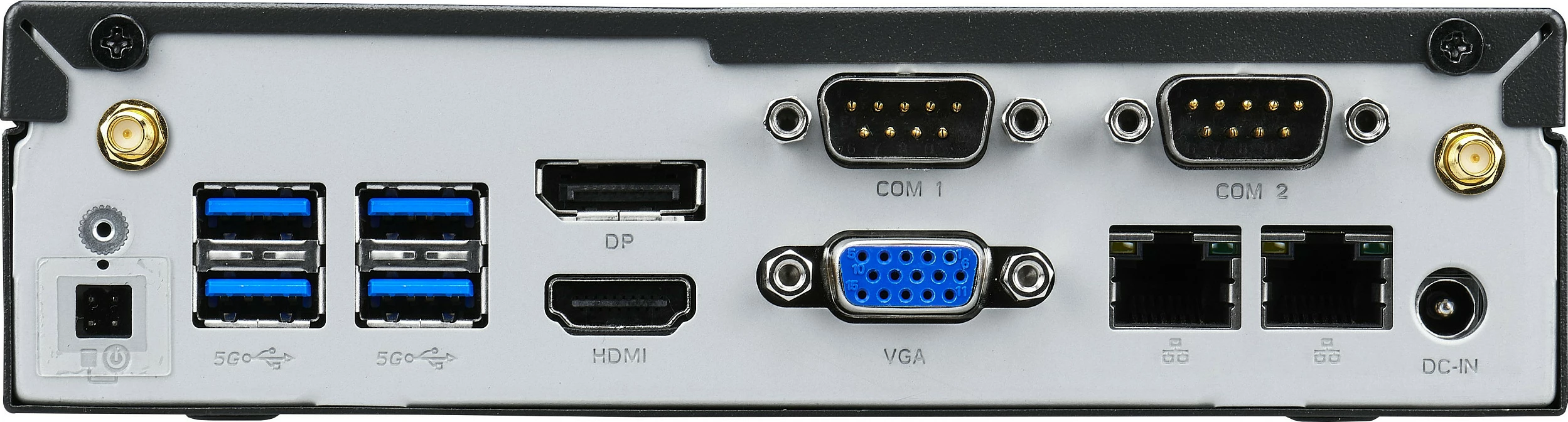 Mini PC Barebone Shuttle DL40N, Intel N150, 1.35L, pasiv, 2x LAN, DisplayPort, VESA, i zi