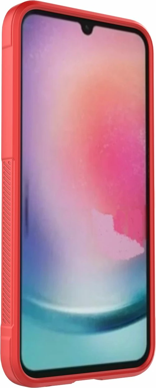 Mbështjellës Hurtel Magic Shield Case për Samsung Galaxy A24 4G, i kuq