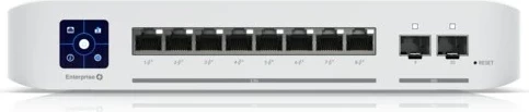 Switch Ubiquiti UniFi Enterprise 8 PoE Managed L3, Inox
