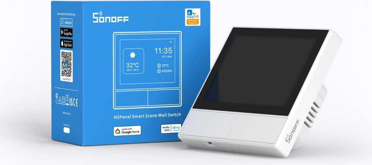 Panel I Kontrollit SONOFF NSPanel-EUW