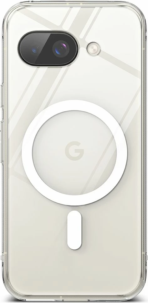 Mbështjellës Ringke Fusion Magnetic MagSafe për Google Pixel 9A, Transparent